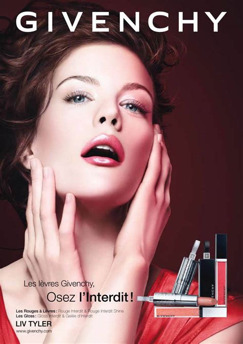 liv tyler givenchy lipstick|Liv Tyler makeup.